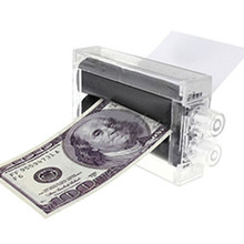 New Hot 1PC Magic Trick Money Printing Machine Money Printings Machines Moneys Makers Free Shipping
