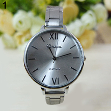 Fashion Elegant Wristwatches Men s Women s Geneva Alloy Thin Band Analog Quartz Dress Business Wrist