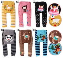 NEW Arrival Children Kids PP Pants Long Trousers Cartoon Legging Cotton Baby Boys Girls Wear HOT Sale