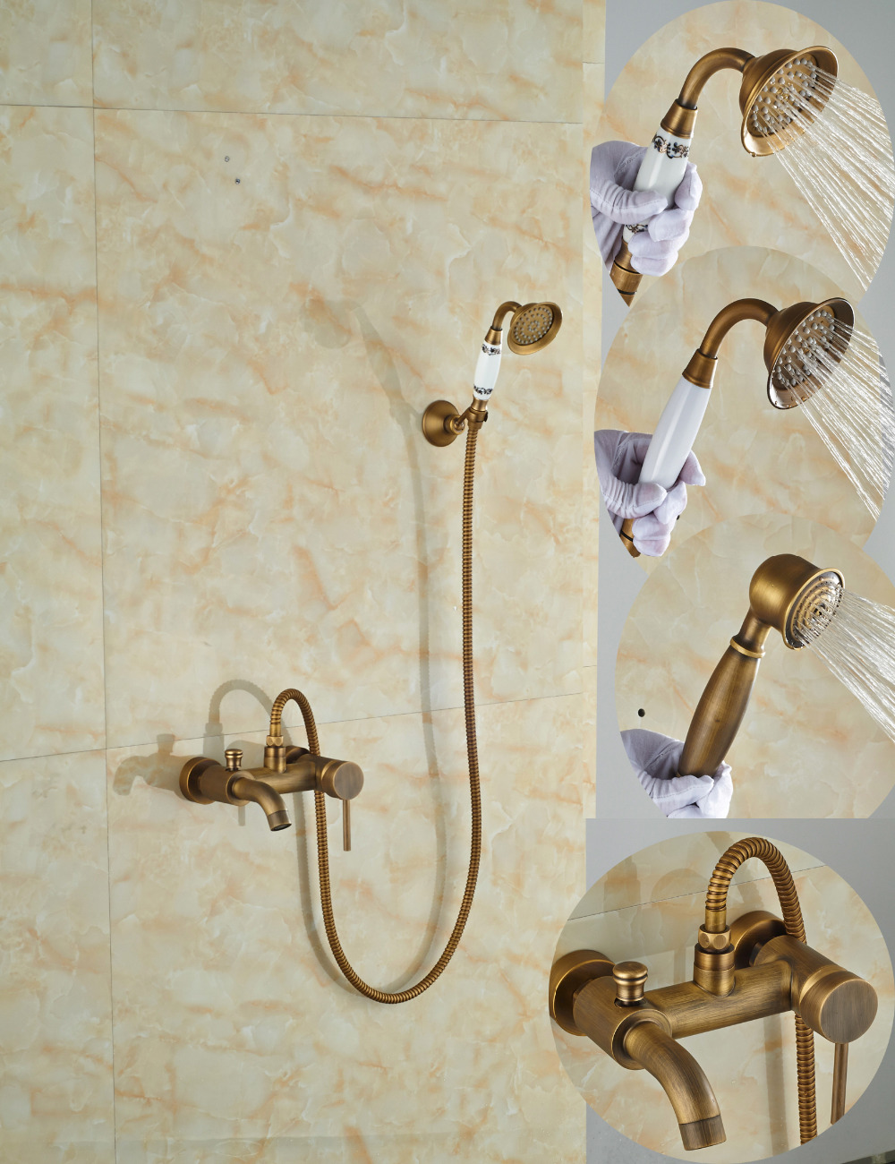 Online kopen wholesale bath & shower spouts sprayer uit china ...