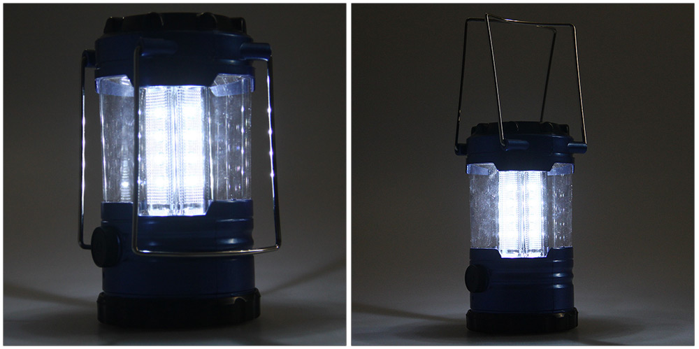 Multifunctional Ultra Bright 12 LED Camping Tent Hand Lantern Lights for Hiking