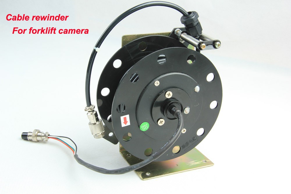 Cable rewinder for Forklift camera