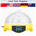 7 Eggs Capacity Chicken Incubator Tool Kit Home Mini Digital Duck Bird Incubators