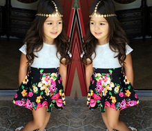 Girls Clothing Sets Baby suits girls t shirt pants 2pcs set kids suits childrens kids clothes