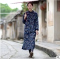 New products listed in the winter of 2016 the original design 100 cotton linen frocks of