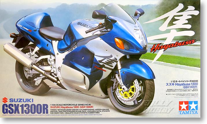 Tamiya model motorcycle 1:12 suzuki GSX 1300 r 