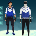 Pokemon Go Costume Pocket Monster Trainer Blue Hoodie Blazer Pokemon Go Team Suit Halloween Cosplay Costume