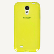 Six Color Generous Cellphone Case for Samsung Galaxy S4 Pure Color Pure And Fresh Silicone Cover