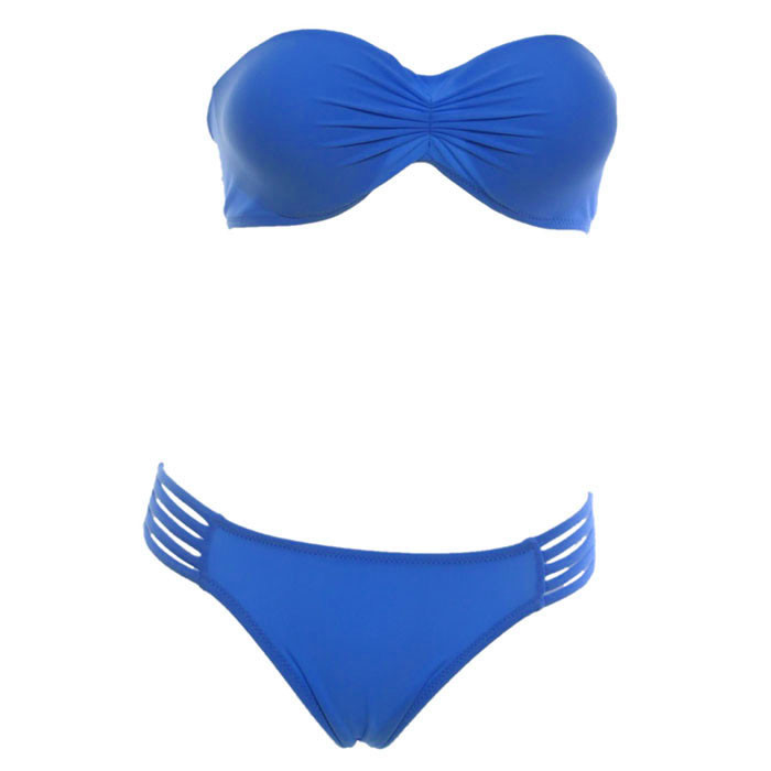 2015 Brand Women Swim Wear Push Up Bikinis Sexy Triangl Bathing Suit Bandage Swimwear Bikini Set Brazilian Swimsuit Plus Size (10)