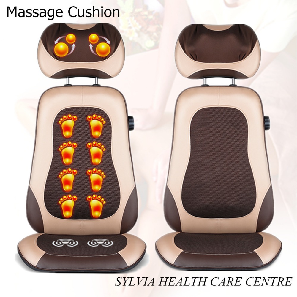 Cervical massage device multifunctional neck massage pad electric  massage cushion massage for body back waist buttocks