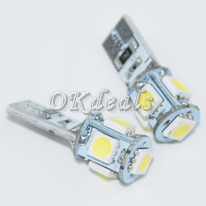  10x w5w 360 . 501 168 194 t10 smd 5050 5           canbus  erreur  