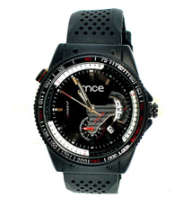 NEW HOT outdoor sport Luxury Military Pilot Aviator Army Style black Silicone WRIST WATCH for MEN