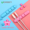 Ugreen Cable Winder Earphone Cable Organizer for Xiaomi redmi note 3 pro Wire Storage Silicon Charging
