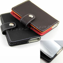 New Synthetic Leather Business Name ID Credit Card Holders Cases Wallet 20 Slots