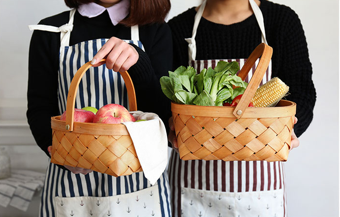 Compra Cestas de fruta de madera online al por mayor de China