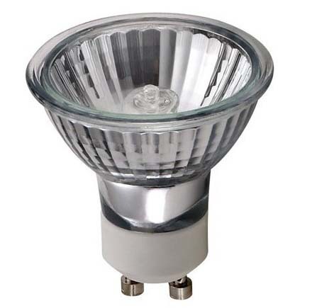 GU10 50W Свет Галогенной лампы с Покрытием, Свободный Shpping 220 240V 2700