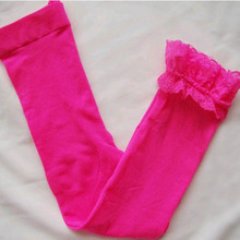 Toddler Kids Girls Lace Velvet Legging Pantyhose Stocking Pant 5 9Y