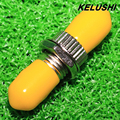 KELUSHI High quality 10pcs Telecom level ST optical fiber coupler flange fast connector adapter factory direct