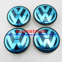 20Pcs/lot 76mm VW Emblem Badge Wheel Hub Caps Center Cover
