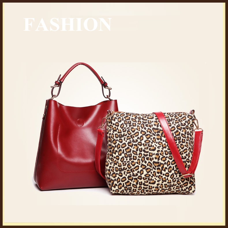 Set Genuine Leather Bag For Women Handbags Fashion Designer handbags ...