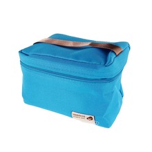 Pvc Tote Camping Thermal Insulated Lunch Food Box Carry Bag Picnic Pouch 4 Color Bags White Blue Green Free shipping