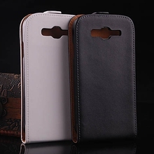 1pcs Genuine Leather Case For Samsung Galaxy Grand Duos i9082 Flip Case Up and Down Open Skin Cover YXF02403