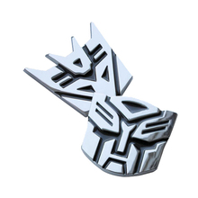 Car Decoration  Sticker Logo Metal 3D Autobot Decepticon Emblem Badge Decal Truck Auto styling Car Styling Covers