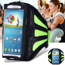 Nylon Running Sport Armband Case For Samsung Galaxy S5 V i9600 Waterproof Sports Running Arm band Cover For Samsung Galaxy S4 S3