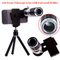 Free Ship 12X Optical Zoom Telephoto Telescope Camera Photo Lens Tripod For Sony Xperia Z LT36i