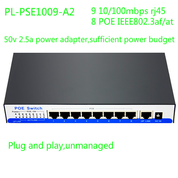 8 port poe switch