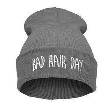 Hat Sport Winter Bad Hair Day Beanie Cap Men Hat Beanie Knitted Hiphop Winter Hats For