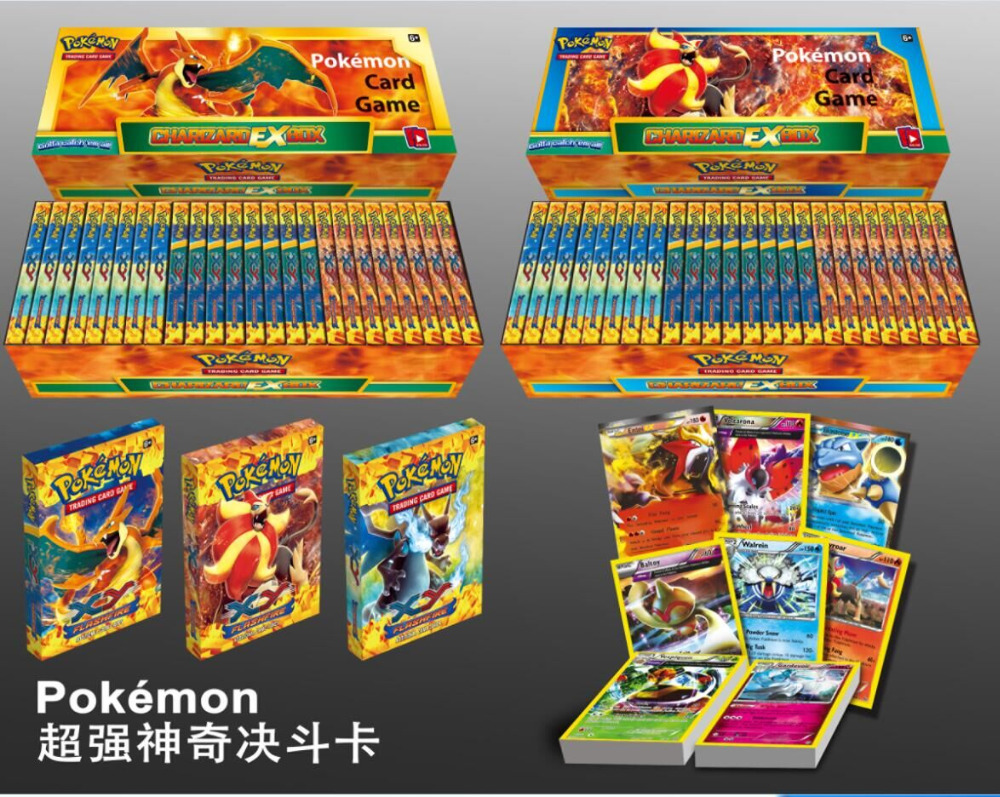 Free Shipping / China manufacturing high quality / English Pokemon Card a Box = 408 cards Sent at random