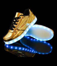 Women shoes led shoes for adults zapatos mujer led shoes woman 2015 hot fashion breathable led luminous shoes