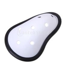 New 2014 Brand New White and Black Boxing Baseball Sports Groin Hard Plastic Guard Protector Cup