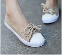 HOT2015 new Summer low shallow mouth women canvas shoes fresh breathable casual shoes lazy flats single