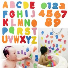 36PCs Alphanumeric Letter Bath Puzzle EVA font b Kids b font Baby font b Toys b