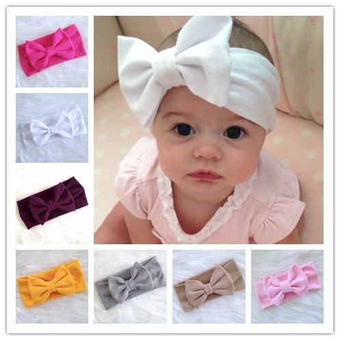 450 New baby headbands knot 463 Buy Top large bow Knot Headband Baby bows headbands hair bow Headbands   