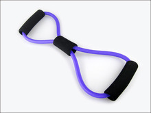 High Quality 1PC Resistance Bands Tube Workout Exercise for Yoga 8 Type Sport Bands Drop shipping