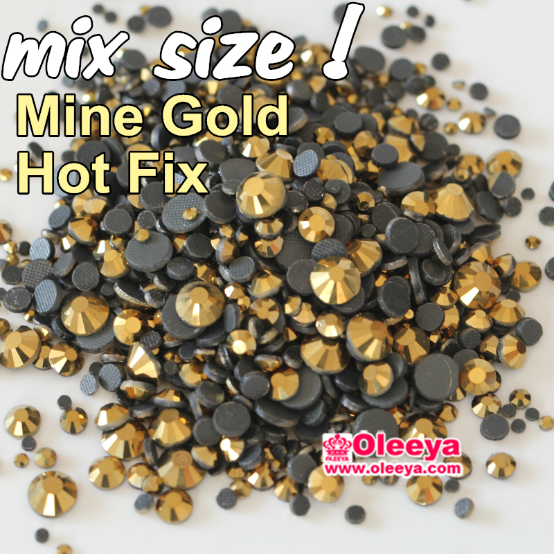 aliexpress buy mix 5 sizes 1300pcs lot gold hematite hotfix rhinestones flatback fix aliexpress buy mix 5 sizes 1300pcs lot gold hematite hotfix rhinestones flatback fix