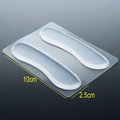 wholesale 1 Pair Shoe Insoles Hot sales Self adhesive Silicone Gel Heel Cushion Foot Care Shoe