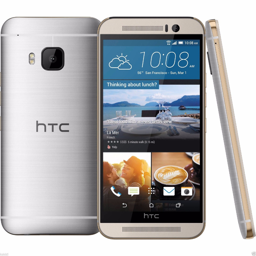 Factory Unlocked HTC ONE M9 5.0" Octa Core Mobile Phone Android 5.0 OS 3GB RAM 32GB ROM 20.0MP Camera Original HTC 3G Phones