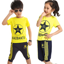 Children S Clothing 2015 Boys Girls Summer Sets New Fashion Kids Sets Boys T Shirt And