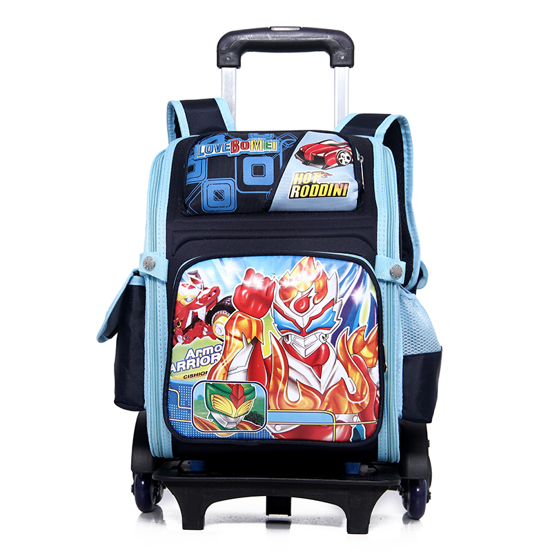 2015 new children school bags backpacks bolsas mochila infantil cartoon princess backpack child trolley bag schoolbag &88159