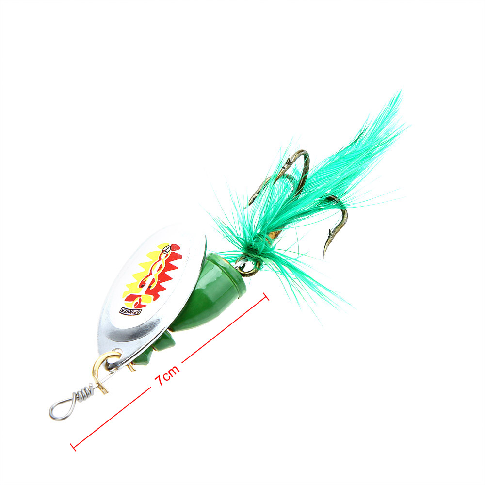2021 Fly Fishing Lures Spoon Lure Noise Sequin Paillette Carp Hard
