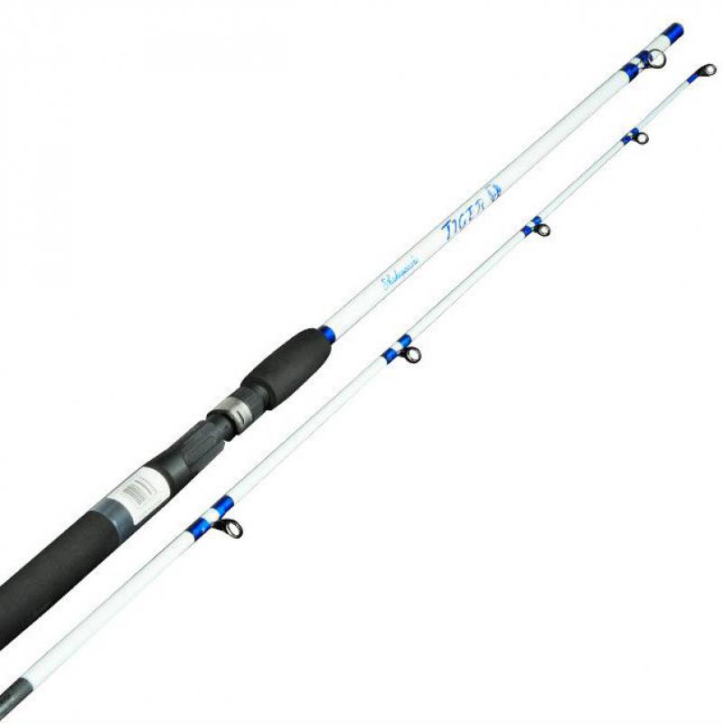 Top Quality White FRP 2 Sections Fishing Feeder Superhard Casting Fishing Rod 1.98M Lure Rod