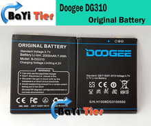 Новый Doogee DG310 аккумулятор 100% оригинальный 2000 мАч емкость аккумулятор для Doogee DG310 MTK6582 четырехъядерных процессоров смартфон + в наличии