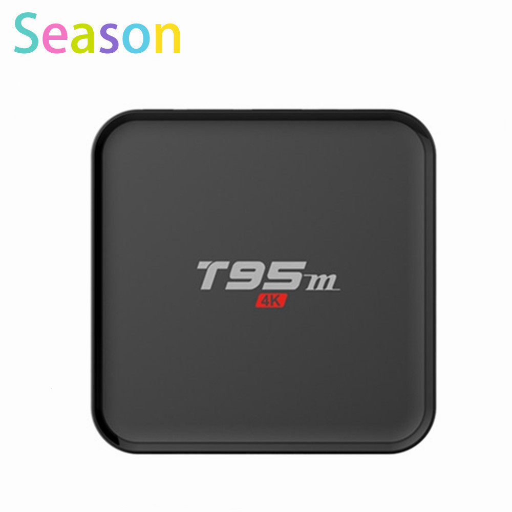 T95M Android TV Box 2G/8G Quad Core Amlogic S905 64bit UHD 4K IPTV HDMI 2.0 KODI Miracast DLNA Smart Set top box