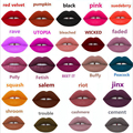 23pcs lot matte liquid lipstick Hot Batom Beauty Makeup Labiales Waterproof Velvet Lip Stick rouge a