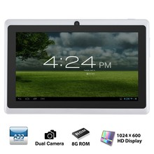 ALLDAYMALL A88X 7 inch Android4 4 Tablet PC Allwinner Quad Core 2 Camera External 3G Wifi