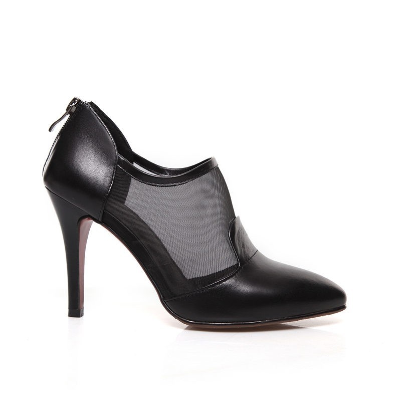 Sexy High Heels(10cm)Sexy Pointed Toe Thin Heel Red Bottom Ladies